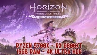 [Part 32] Horizon Forbidden West - Ryzen 5700X + RX 6800XT Gameplay @ 4K + HDR + 5.1 Audio