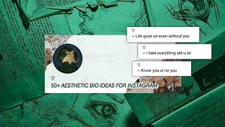 50+ Aesthetic Bio Ideas for Instagram | Aesthetic Instagram Bio Ideas Savage, Classy, Funny 
