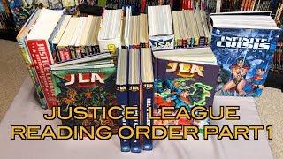 A comprehensive look at the reading order of Justice League Part 1