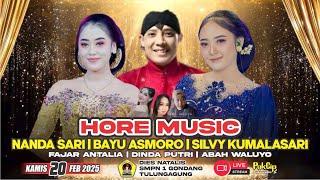 #LiVE HOREG MUSiC BT SiLVY KUMALASARi & NANDASARi || Dies Natalis SMPN 1 Gondang T.Agung