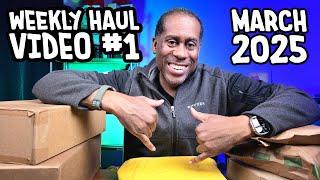 Weekly Haul Video #1 March 2025 I'm On The Case