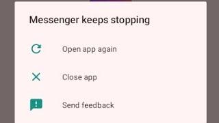 Messenger keeps stopping problem solution 2024 | messenger error | messenger hang