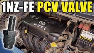 Toyota PCV Valve Replacement: 1NZ-FE Engines