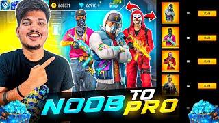 Free Fire I Challenged Jash To Make This NOOB I’d PRO In 10 Minutes -Garena Free Fire