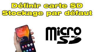 Comment definir la carte SD comme stockage par défaut Samsung (photos & vidéos)