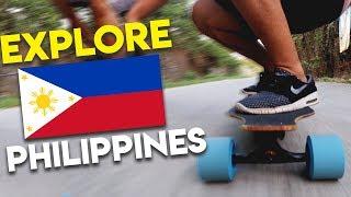 SKATE Through Rural Philippines (Travel Electric Skateboard)