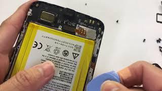 Zte blade spark z971 disassembly and install lcd, battery , charging port