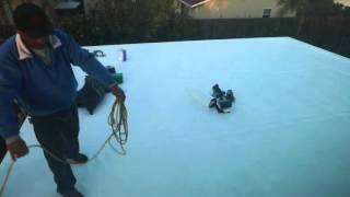 PVC Membrane Roofing Installation in 5 Minutes