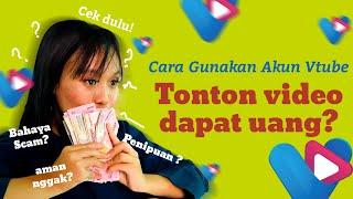 Cara Menghasilkan Uang dari Aplikasi Vtube, Benarkah Atau Penipuan I Cek Cara Daftar Terbaru Vtube