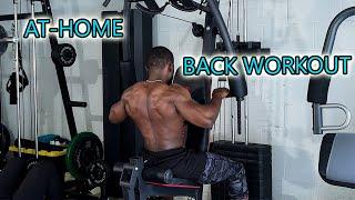 Multi-Gym At Home Full Back Workout