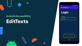 EditTexts - Accessibility on Android