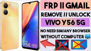 Vivo y56 5g FRP Bypass Without Pc / All Vivo Android 13 FRP By Pass / Vivo y56 FRP Bypass Android 13