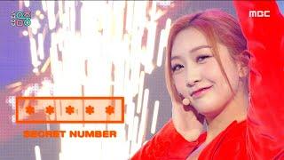 [New Song] SECRET NUMBER - Fire Saturday, 시크릿넘버 - 불토 Show Music core 20211113