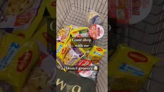 Nift Hostel Grocery shopping #niftmumbai #fashion #hostel #hostelfood #explore #viral #new #nift