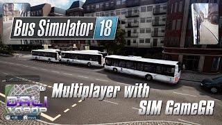 Bus Simulator 18 Multiplayer with SIM GameGR (no commentary)
