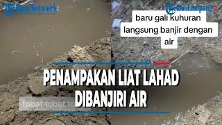 VIRAL PENAMPAKAN KUBURAN DIPENUHI AIR PADAHAL BARU DIGALI, KONDISINYA BIKIN MERINDING