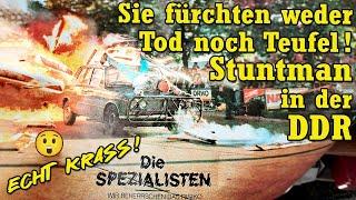 Sie fürchten weder Tod noch Teufel !  Stuntman in der DDR | Harzer Bikeschmiede