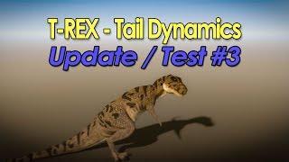 #LIGHTWAVE T-Rex Dance, Tail Dynamics Test 03