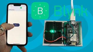 Remote LED Control with Blynk App & ESP8266