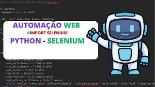 Automação WEB com Python   SELENIUM