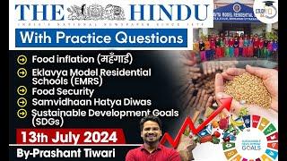 The Hindu Newspaper Analysis | 13th July 2024 | Current Affairs Today | StudyIQ IAS