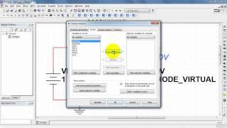 NI Multisim: Diode current-voltage characteristic