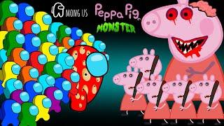 어몽어스 VS Peppa Pig Monster | FUNNY AMONG US ANIMATION