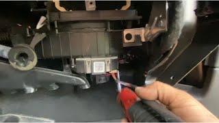 Audi Blower Motor Comparison A4 A5 A6 Q5 (not blowing air) noise Replace Remove Glove Box b8 ac heat