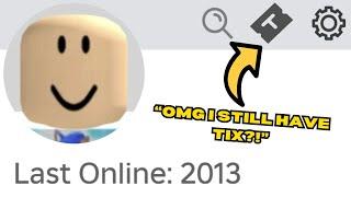 Logging Into My FORGOTTEN Roblox Account.. (emotional)