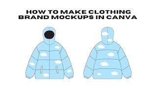 How To Make Clothing Brand Mockups in CANVA | Hey Holly Mei