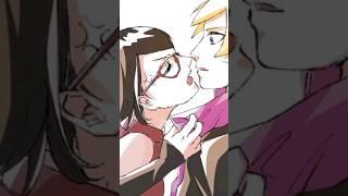 BoruSara #boruto#sarada#borusara#anime#borutonarutonextgeneration#naruto#cute#ship#shorts#kawaii