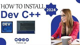 How to download and Install Dev C++ IDE on Windows 10 / 8.1 / 7 In Hindi/Urdu || 2024