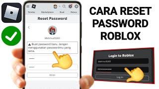 Cara RESET PASSWORD Roblox yang Terlupa | Cara Reset Password Roblox Tanpa Email