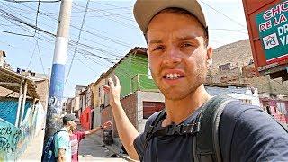 WALKING STREETS of LIMA, PERU (Exploring Dangerous Neighbourhood)