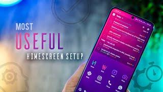 Extremely Clever Homescreen Setup (with easy Tutorial)