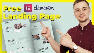 Free Elementor Landing Page Templates - WordPress Landing page Design