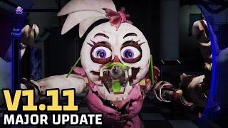 FNAF Security Breach 1.11 Updates Highlight