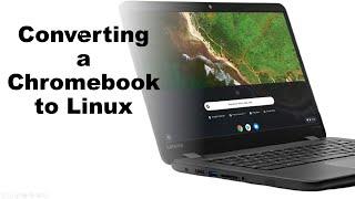 Converting a Lenovo Chromebook to Linux:  Lenovo N42