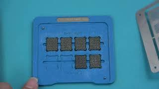 8 NAND chips Reballing Jig.Designed by Master Liu