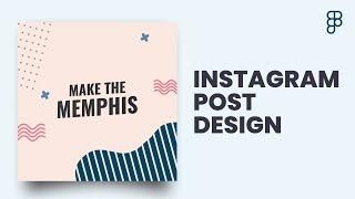 Instagram Post Design || Social Media Design || Figma Tutorial