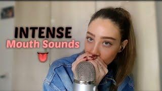 Intense Mouth Sounds (tongue fluterring, tongue slurping) | ASMR