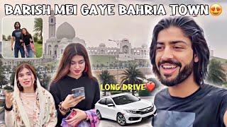 Quetta mat jao Mujhe Bahria Town le jao barish mein || Romantic weather in Karachi 