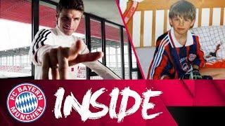 Mit Thomas Müller auf dem FCB Campus | Inside FC Bayern