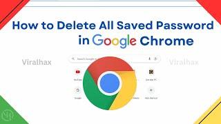 How to Delete All Saved Passwords Google Chrome | Delete Saved Passwords in Google Chrome