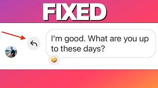 Instagram Message Swipe Reply Not Working| Instagram Quick Reply| Instagram Reply Option Not Showing