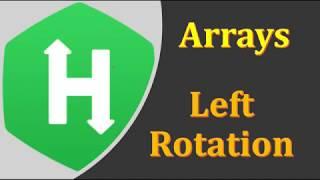 Hackerrank #6: Array Left Rotation | C++ | Solution | Meandering array