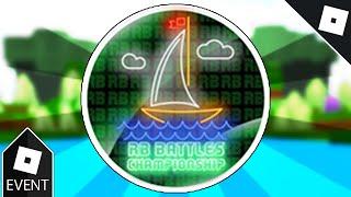 [EVENT] How to get the BUILD A BOAT RB BATTLES CHALLENGE BADGE in BUILD A BOAT FOR TREASURE | Roblox