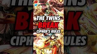 The Twins BREAK Cipher's Rules #jaeaik #fireemblem #fe8 #sacredstones #eirika #ephraim #fe0