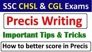 Precis writing tips | How to write a PRECIS in English | PRECIS WRITING Tips and Tricks