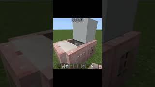 How to make working toilet in minecraft#shorts #minecraft